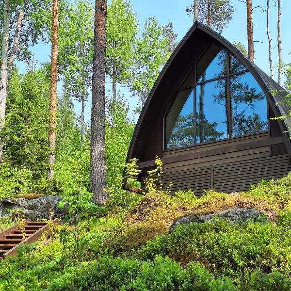 Lumous Forest Hut, Luontovire, hotel em Hankasalmi