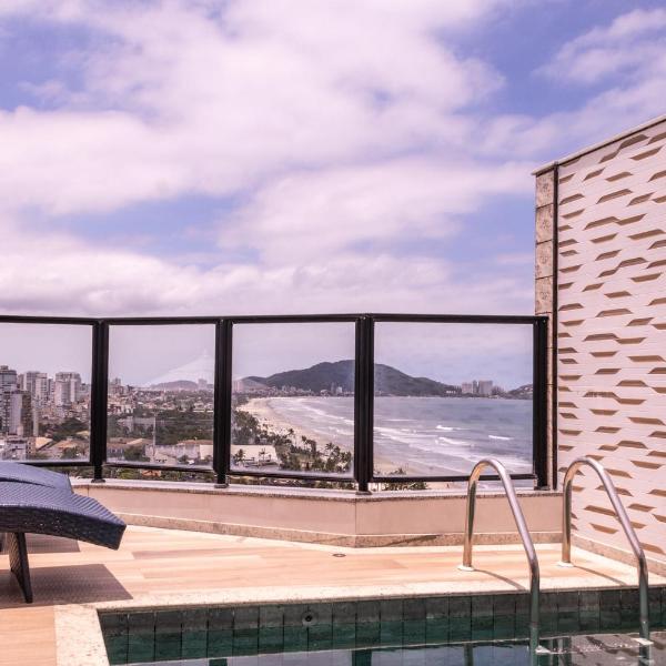Cobertura Penthouse - vista maravilhosa mar e piscina privativa