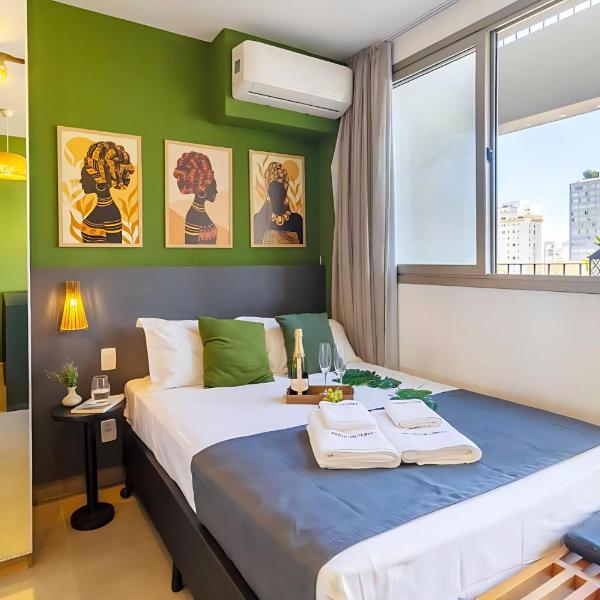Apartamentos no Jardins com AC | Brazilian Corner