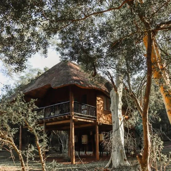 Ubizane Zululand Tree Lodge, hotel di Hluhluwe