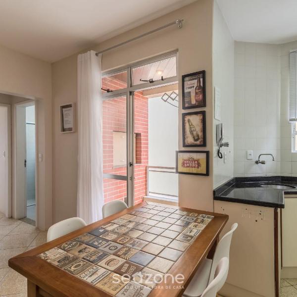 Apartamento c/ Churrasqueira 450m da Praia RCI0201