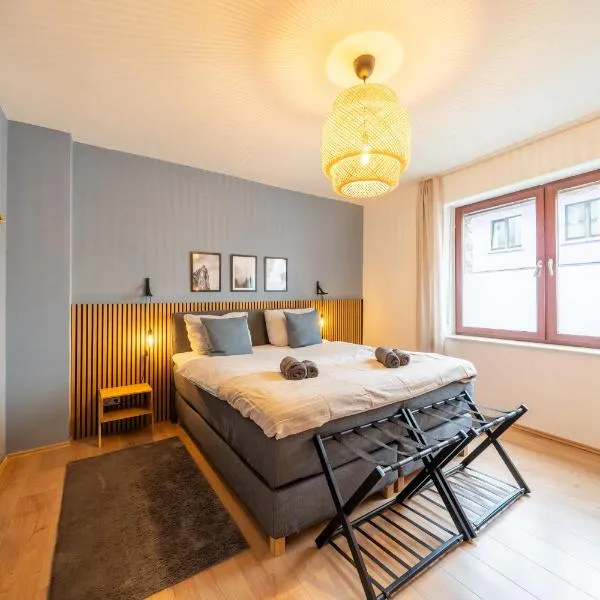 Urban & Chic: 2Bdr, Parkplatz, hotel in Witten