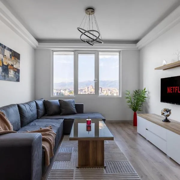 Cevahir Sky City 2BR Family APT, Fitness & Spa, hotel v destinaci Skopje