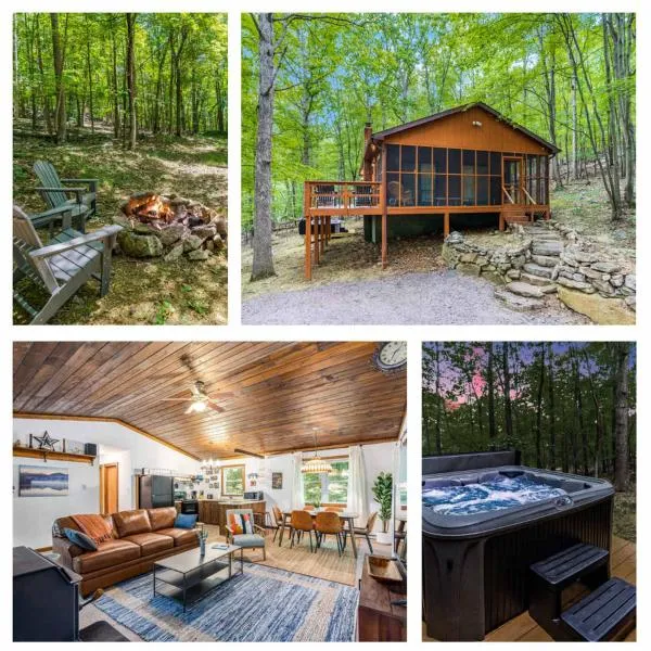 Tucked Away w Hot Tub, Fire Pit, Deck, & WiFi, hotel in Great Cacapon
