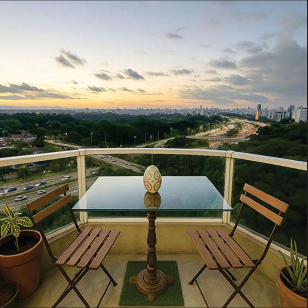 Apartamento duplex com muito charme próximo ao Parque Ibirapuera