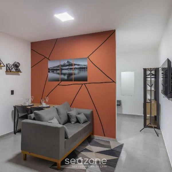 Studio completo e bem localizado, Blumenau LFH0306، فندق في بلوميناو