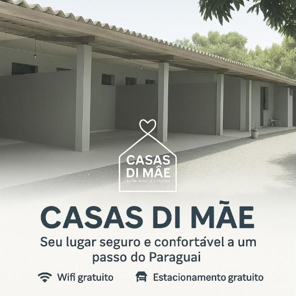Casa 10 minutos do Centro e Paraguai - Ar Condicionado e estacionamento