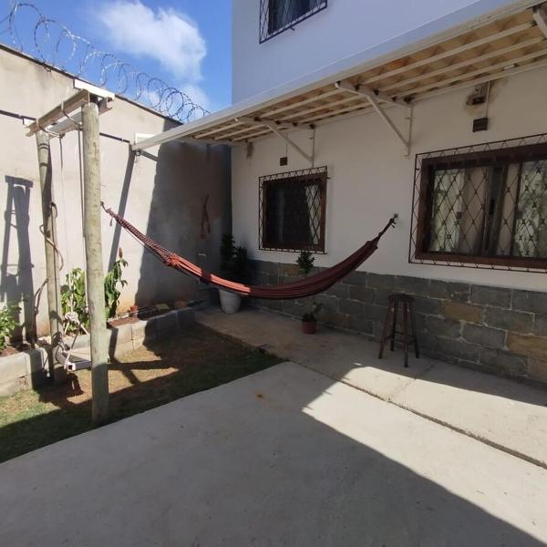Casa moderna com ar do campo