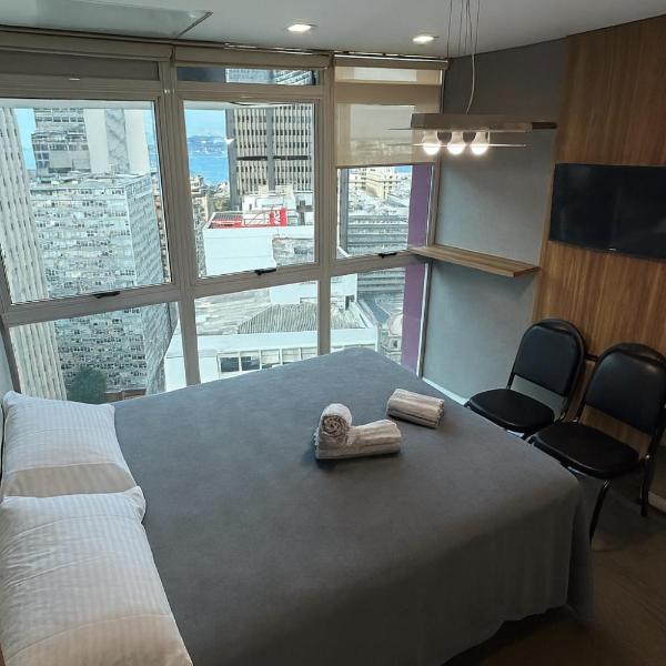 Excelente Apartamento Centro Rj - Andar alto