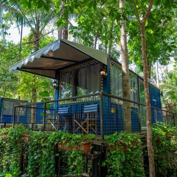 Hau Riverside Lodges Citumang, hótel í Pangandaran