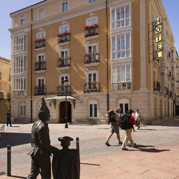 Hotel Norte y Londres, hotel Burgosban