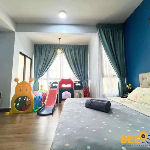 Melaka Bali Residence Pool Sea View Kids Playroom, hotell i Melaka