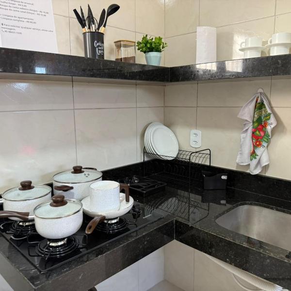 Apartamento mobiliado completo área nobre de Fortaleza Próximo a beira mar Residencial Portela 08C - Foto 3