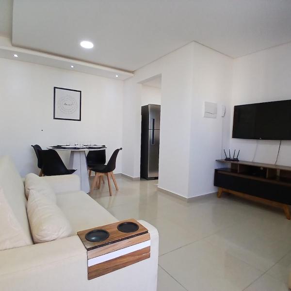 Apartamento em condomínio resort no litoral sul