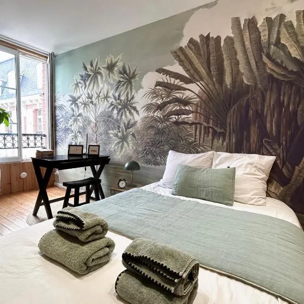 Le Duplex, parking & Accès Plage !, hotel v destinaci Trouville-sur-Mer