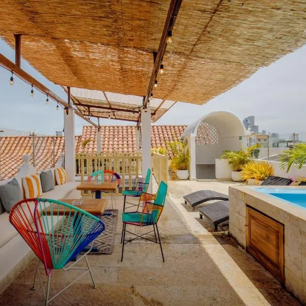 La Dominica Hotel Boutique, hotell i Cartagena de Indias