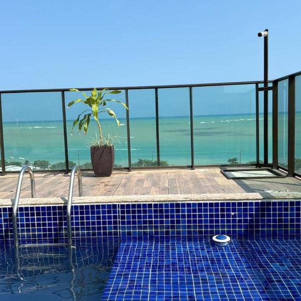 Mar e Aconchego Galés 207-Wifi 500 Mega-Piscina na Cobertura Pertinho de Tudo
