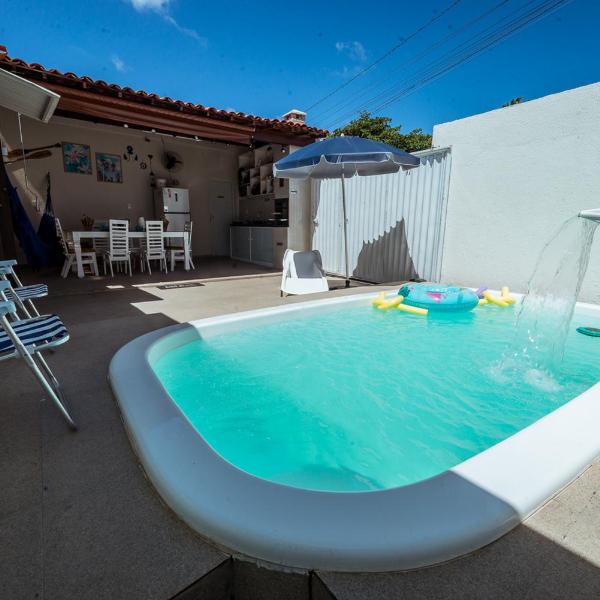 Casa c 4 suites, Piscina, Churrasqueira e Garagem