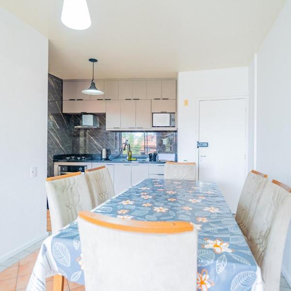 C121 Lindo apartamento de dois quartos pé na areia com vista ao mar - Foto 5