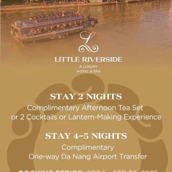 Little Riverside Hoi An . A Luxury Hotel & Spa, hotel v destinaci Hoi An