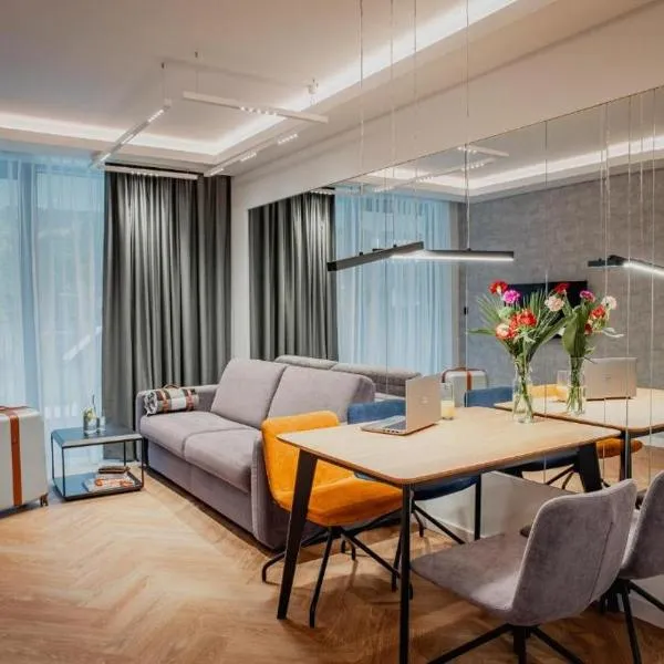 Bursztynowe Apartamenty Brzozowa 6, hotel in Stegna