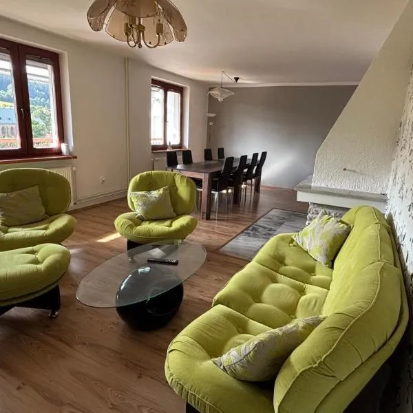 Apartmány s výhledem, hotel a Horní Maršov