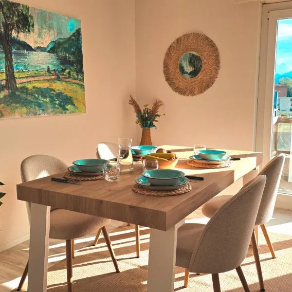 Oasis Apartment with Free parking, hotel v destinaci Lugano