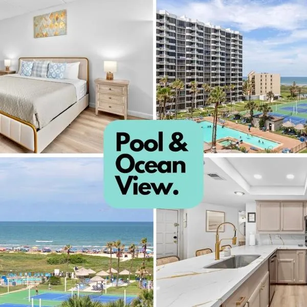 Spacious Beachfront Getaway - Ocean & Pool Views, hotel in South Padre Island