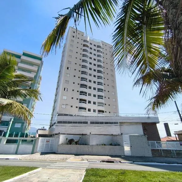 Apto Pé na Areia, Vila Caiçara, hotel in Praia Grande