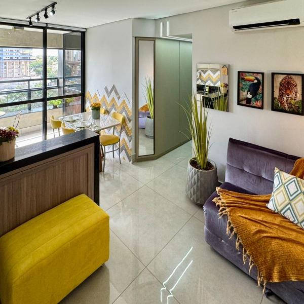 Studio Pantanal Comodidade e localização em prédio de luxo - Foto 5