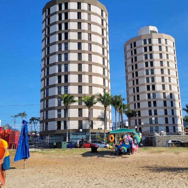 Pé na areia