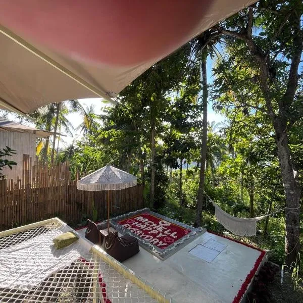 Romantic Eco safary tent,Cozy by Natura,private pool,sea view, Exotic luxury private glamping, hotel in Nusa Penida