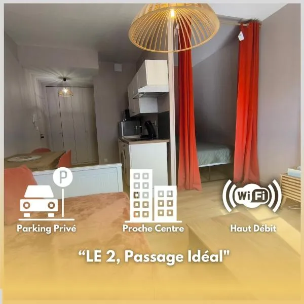 2, Ctre, parking, by bedandberry, hotel in Châteauroux