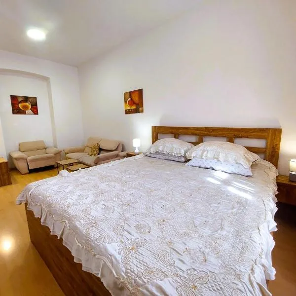 Spacious 2-Bedroom Apartment in City Center 80 m, хотел в Храдец Кралове