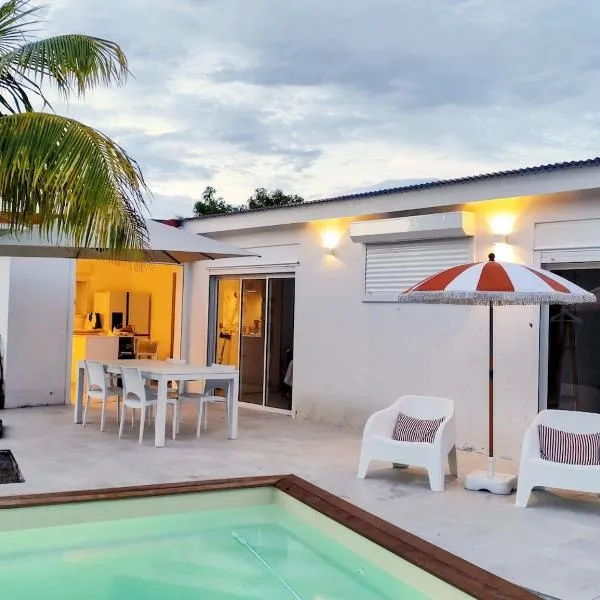 La petite villa, hotell i Le Gosier