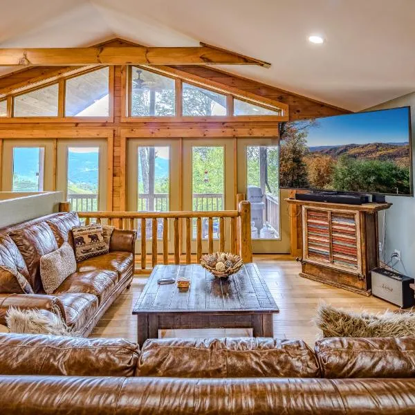 Relaxing Mountain View Cabin near Banner Elk, NC, hotel u gradu Baner Elk