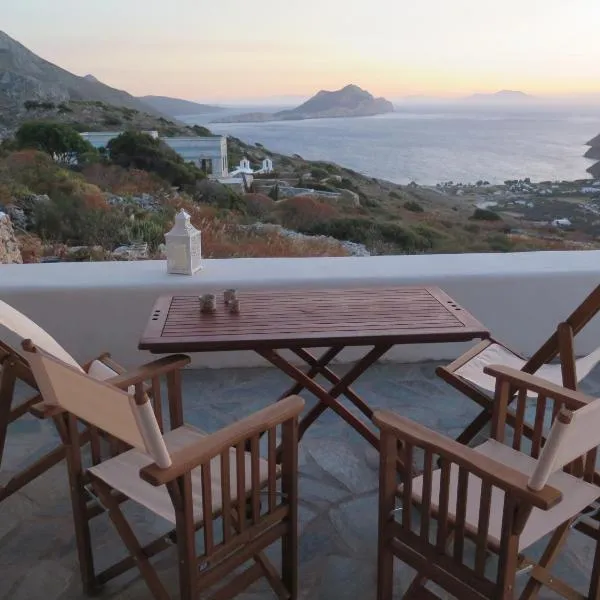 Kaminaki Amorgos, hôtel à Órmos Aiyialís