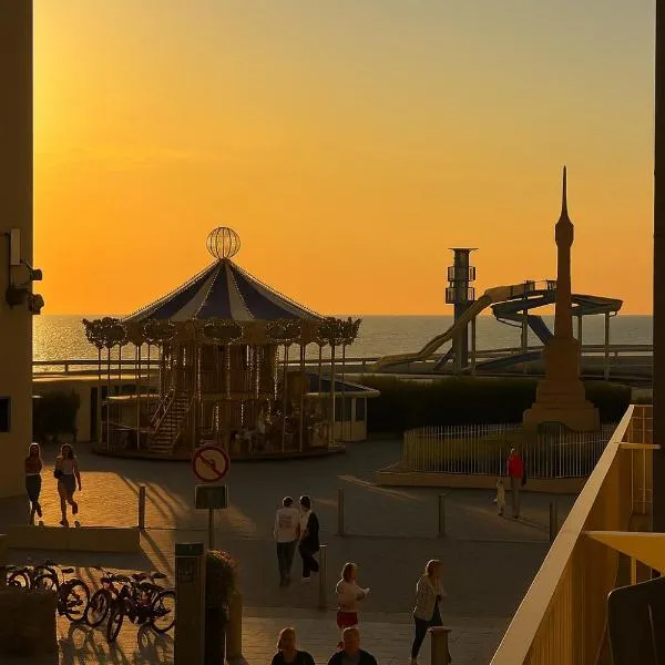 Eldorado, vue mer, terrasse, hypercentre Touquet, hôtel à Le Touquet-Paris-Plage