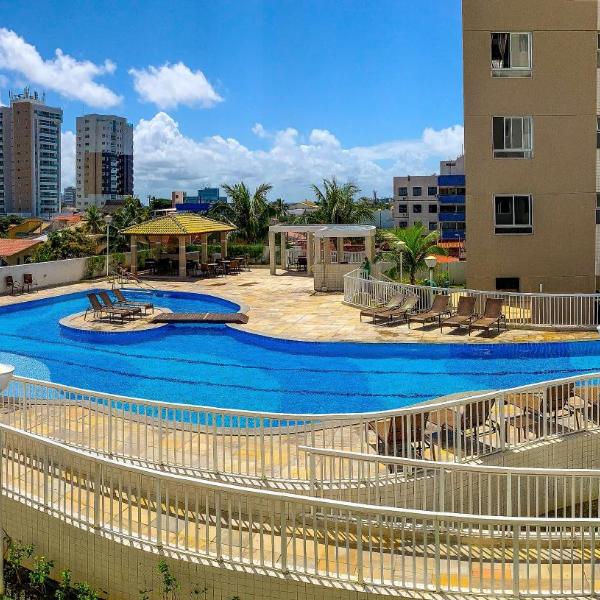 TEMPORADA737 Top 2 Quartos na Atalaia Condominio Clube