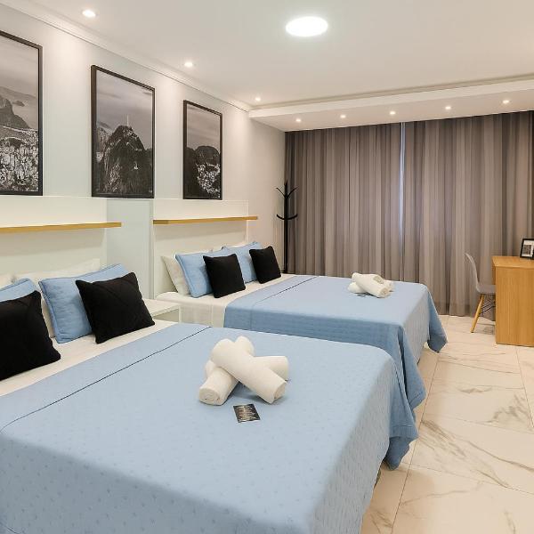 Copacabana Beach House III, VISTA MAR ,Moderno e Aconchegante