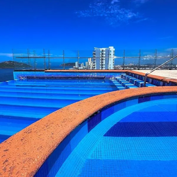 Torre Central 102: Malecón, Lujo y Vistas de ensueño., hotel em Mazatlán