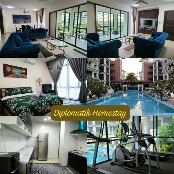 Diplomatik Homestay Alam Desa Presint 15 Putrajaya、プトラジャヤのホテル