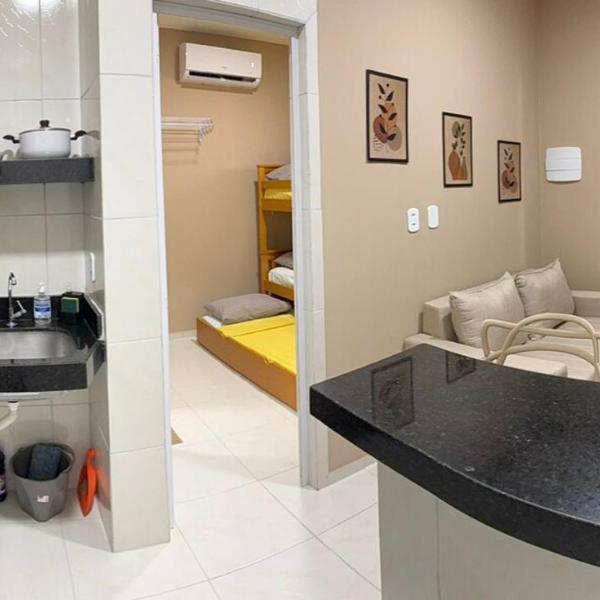 Apartamento mobiliado completo área nobre de Fortaleza Próximo a Beira mar Residencial Portela 08B - Foto 3