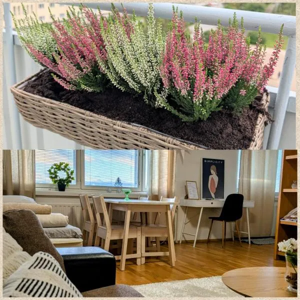 Beautiful apartment with seaview! Top 7th floor Free parking!, hotel in Kemi