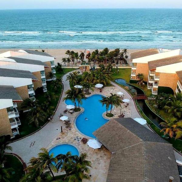 Apartamento á Beira Mar no Porto das Dunas, Aquiraz - Perto do Beach Park