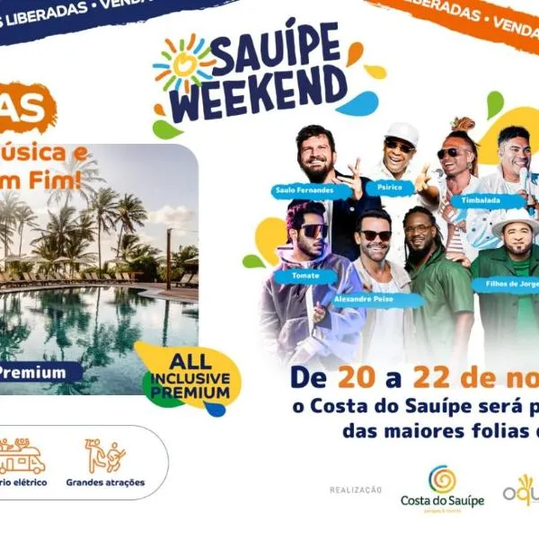 Sauipe Sol Grand Premium All Inclusive、コスタドサウイペのホテル