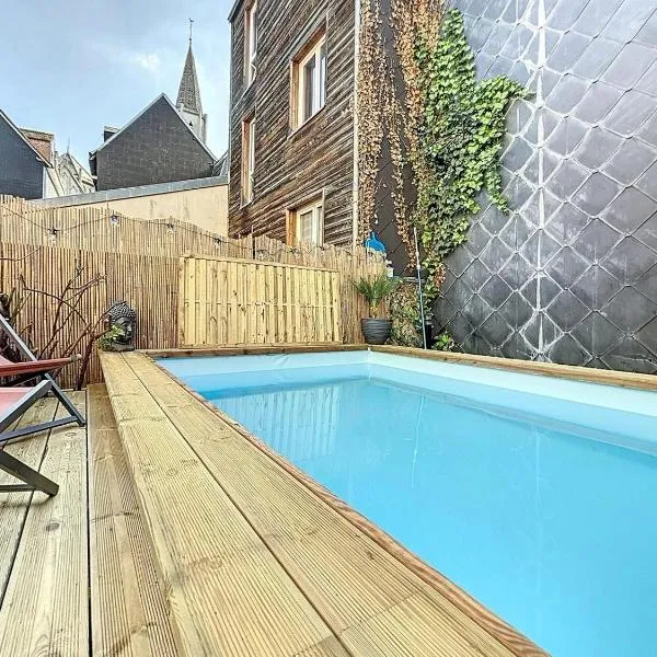 Piscine, Sauna & Balnéo au cœur de Rouen, hotel in Rouen