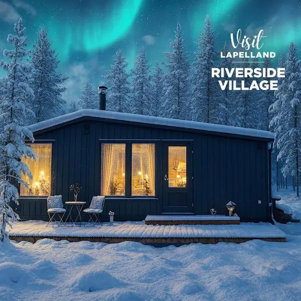Landscape Cabin 12, KARPALO, Ylläs, Tiny Home with Sauna, Fireplace, BBQ, Wifi, Ski, Fishing, Pets OK, hotel en Äkäslompolo