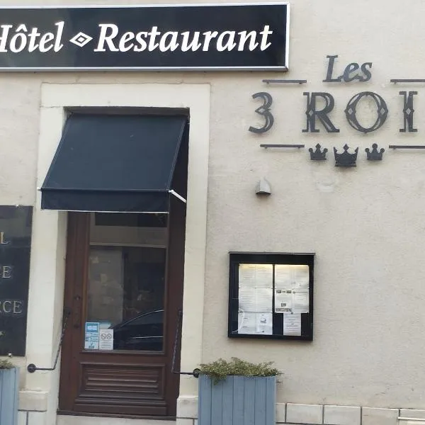 Logis Hôtels Restaurant Les 3 Rois, hotel em Issoudun