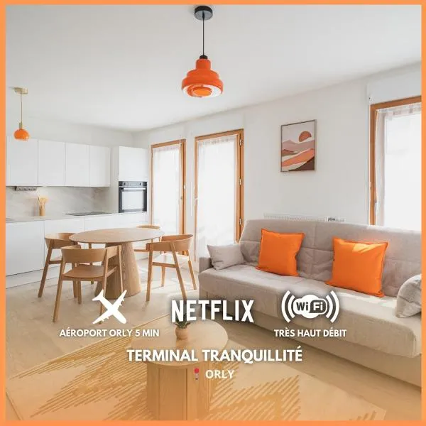 Tranquility Terminal - Paris Orly Airport, hotel em Orly